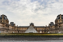 Courtyard within Louvre